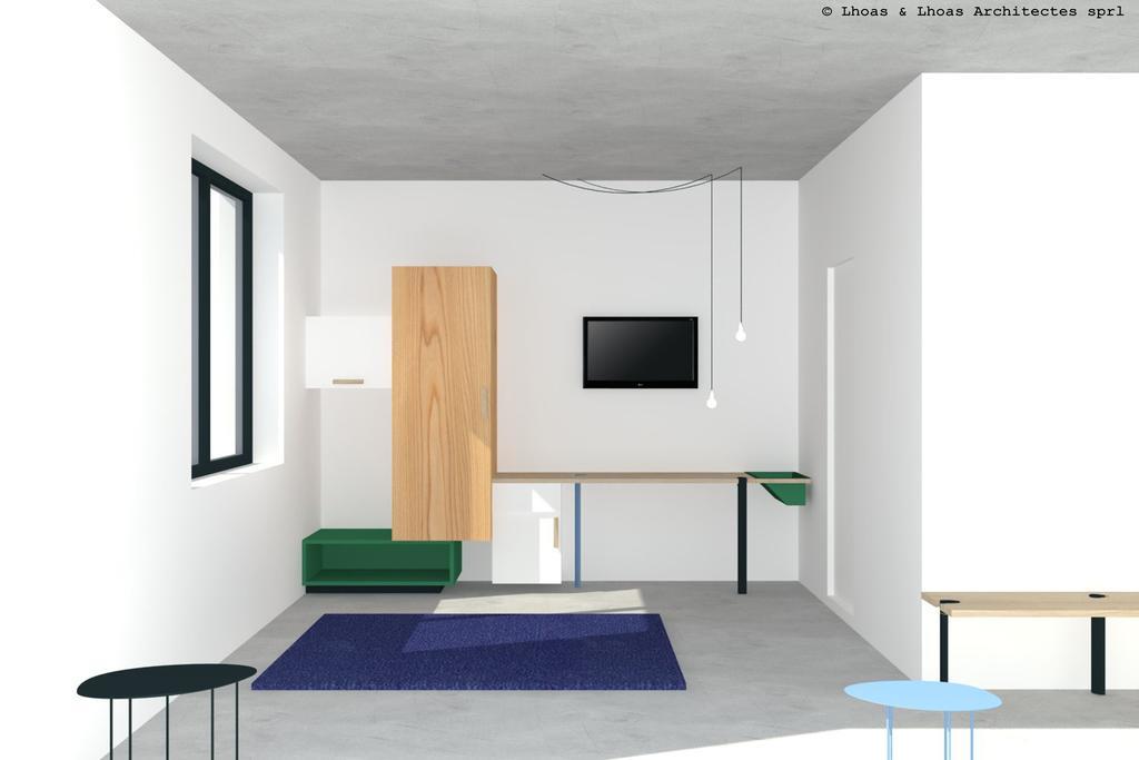 Hotel Belvue Sint-Jans-Molenbeek Cameră foto